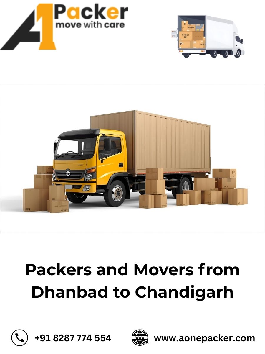Packers and Movers from Dhanbad to Chandigarh