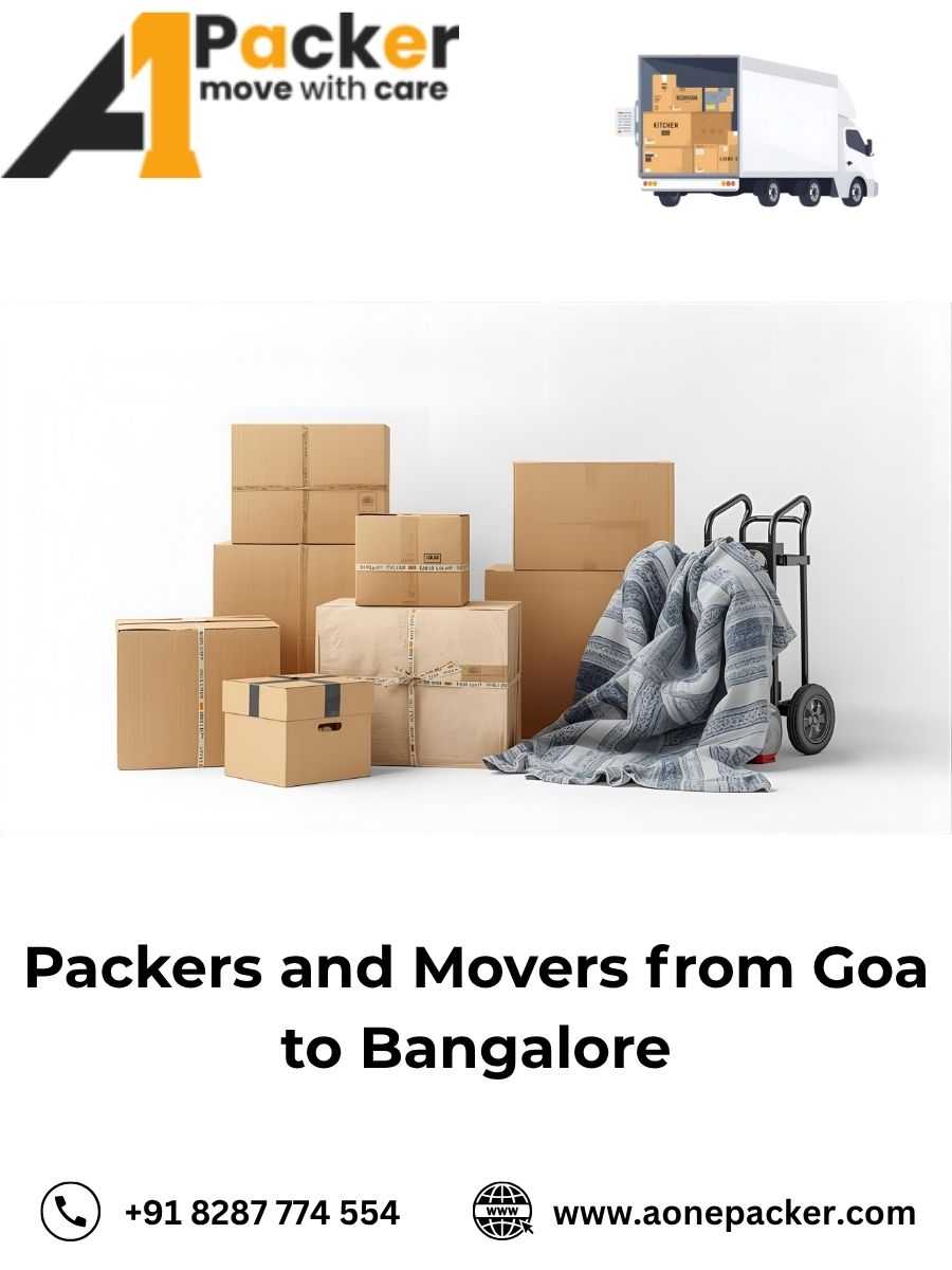 Packers and Movers from Goa to Bangalore