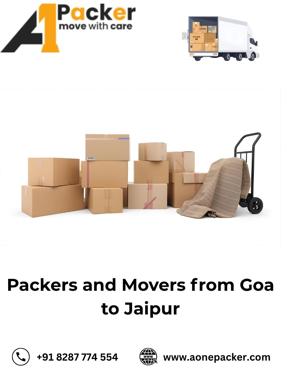 Packers and Movers from Goa to Jaipur