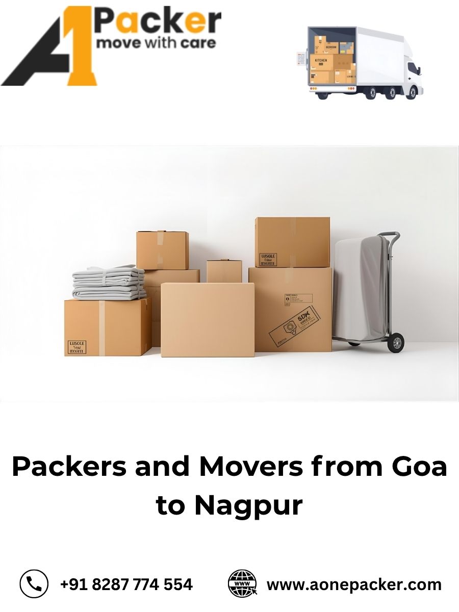 Packers and Movers from Goa to Nagpur