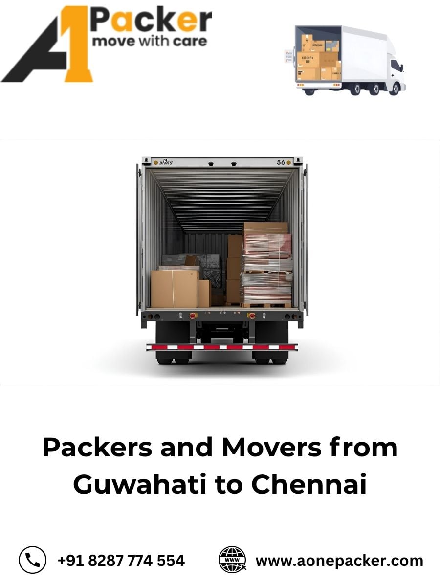 Packers and Movers from Guwahati to Chennai