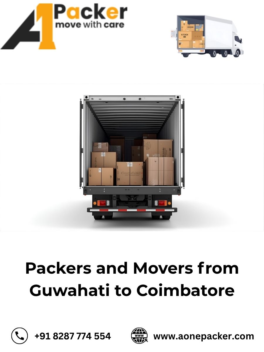 Packers and Movers from Guwahati to Coimbatore