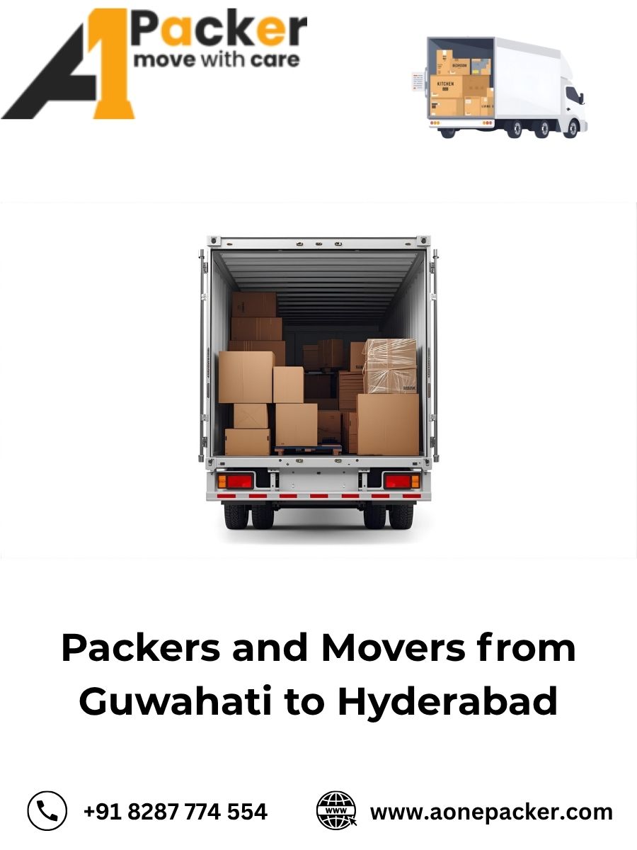 Packers and Movers from Guwahati to Hyderabad