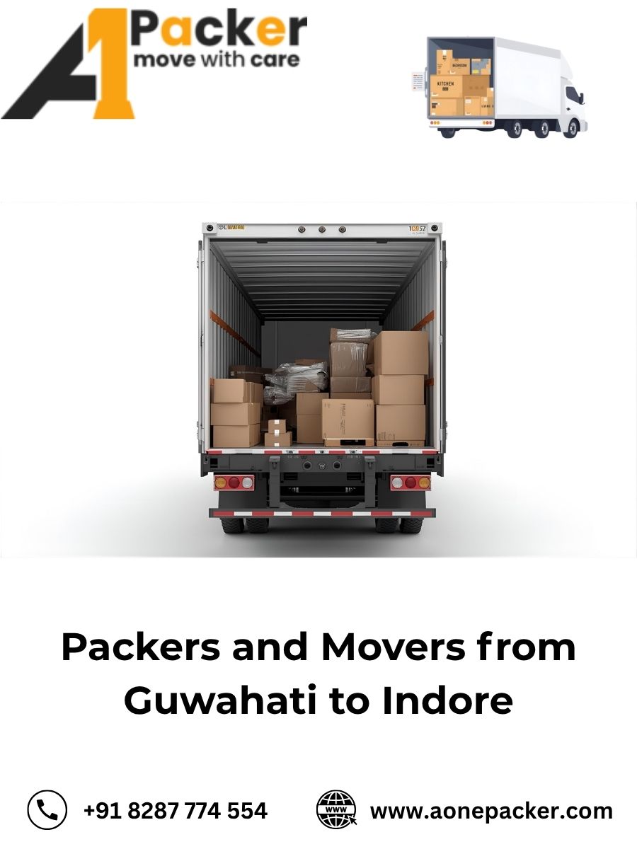 Packers and Movers from Guwahati to Indore