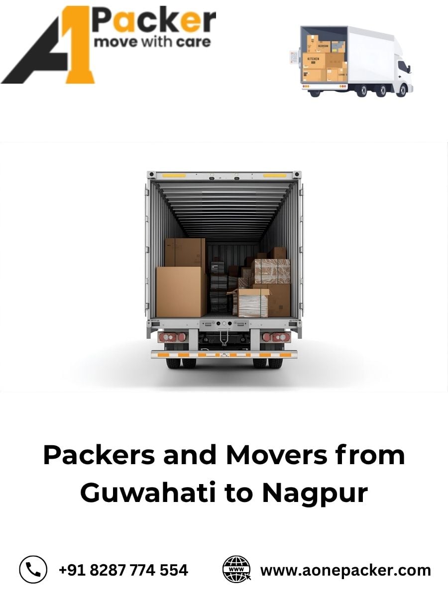 Packers and Movers from Guwahati to Nagpur