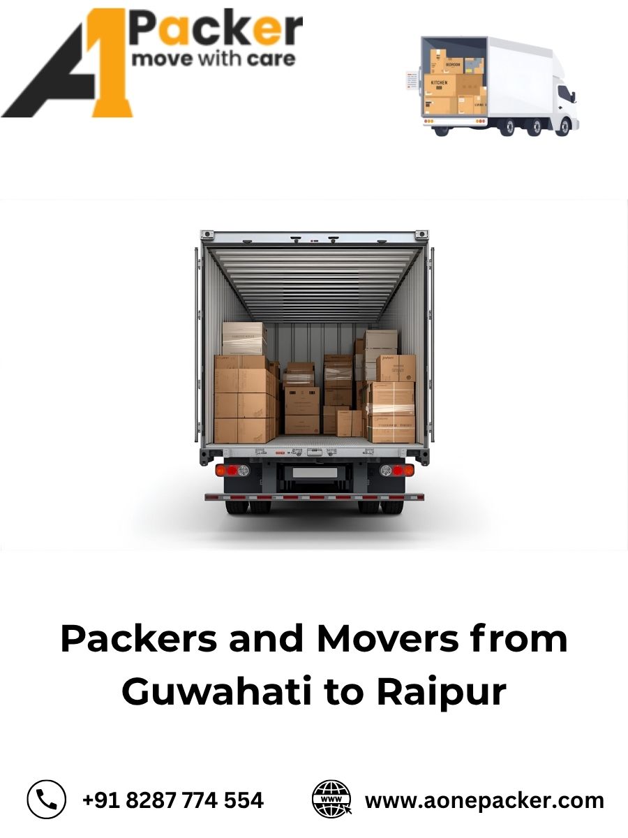 Packers and Movers from Guwahati to Raipur