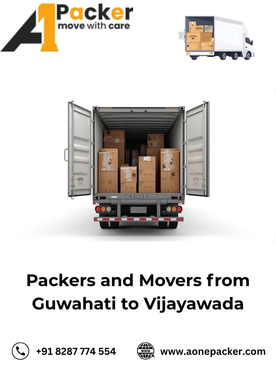Packers and Movers from Guwahati to Vijayawada