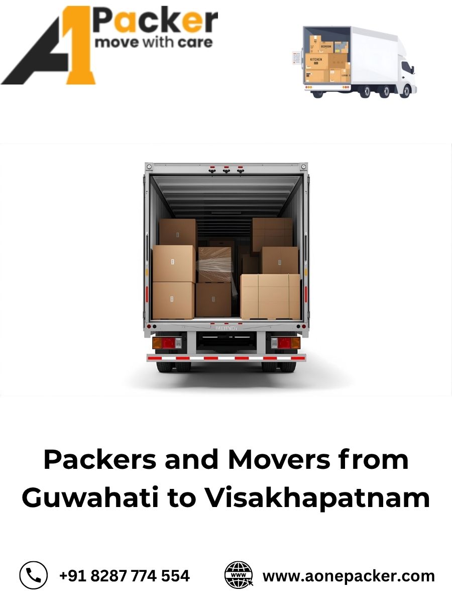 Packers and Movers from Guwahati to Visakhapatnam