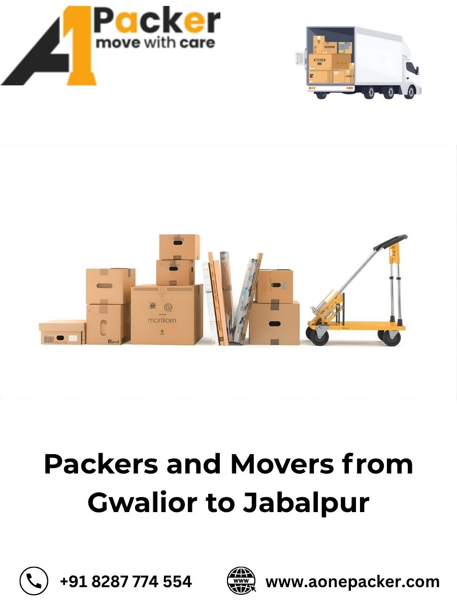 Packers and Movers from Gwalior to Jabalpur