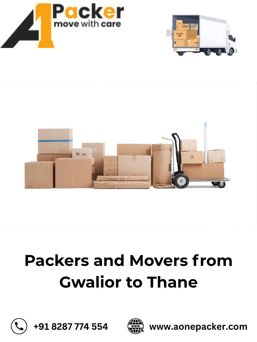 Packers and Movers from Gwalior to Thane