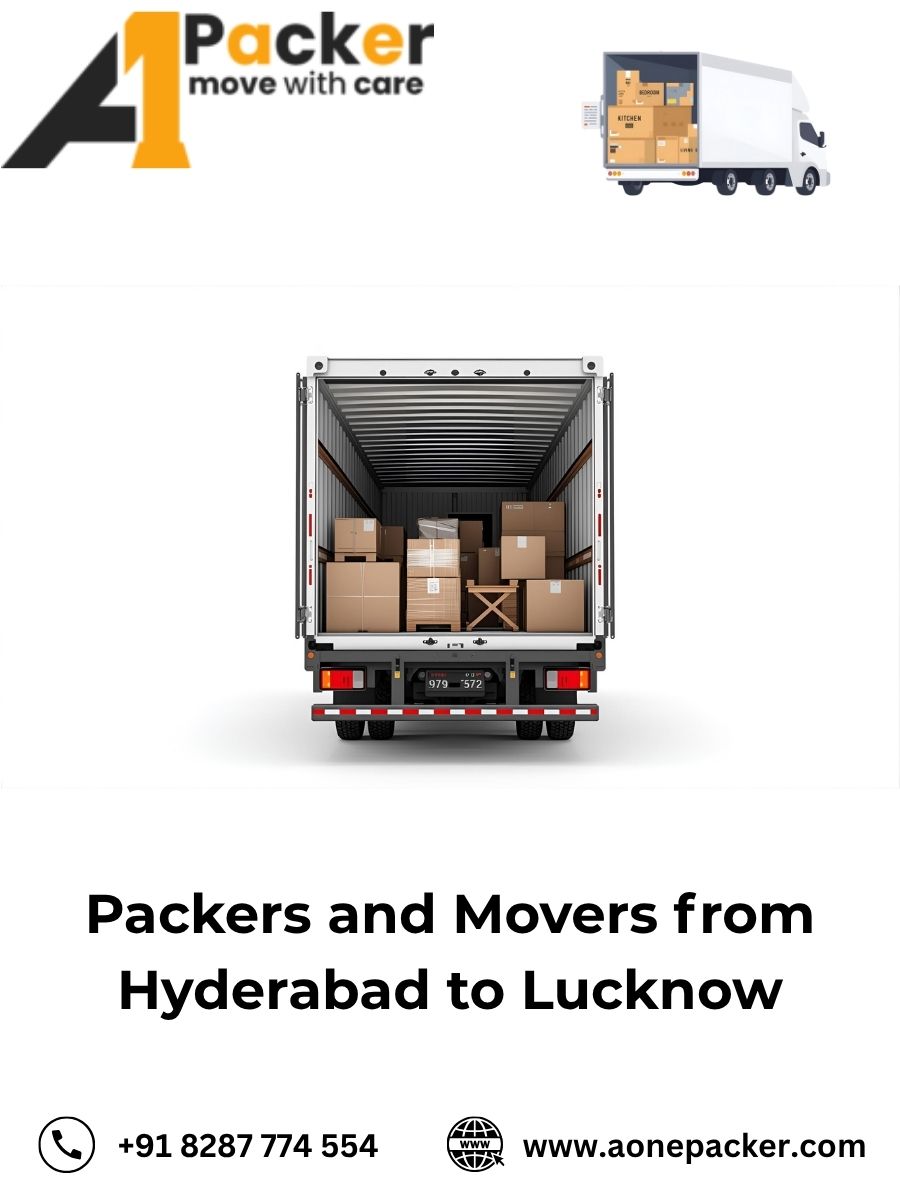 Packers and Movers from Hyderabad to Lucknow