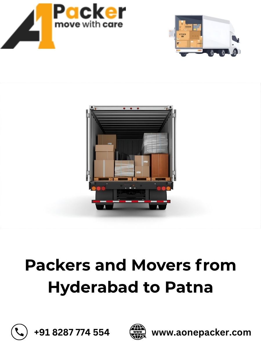 Packers and Movers from Hyderabad to Patna