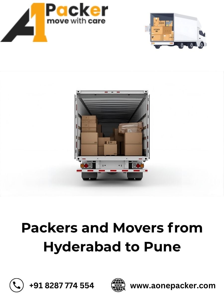 Packers and Movers from Hyderabad to Pune