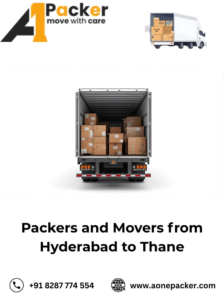 Packers and Movers from Hyderabad to Thane