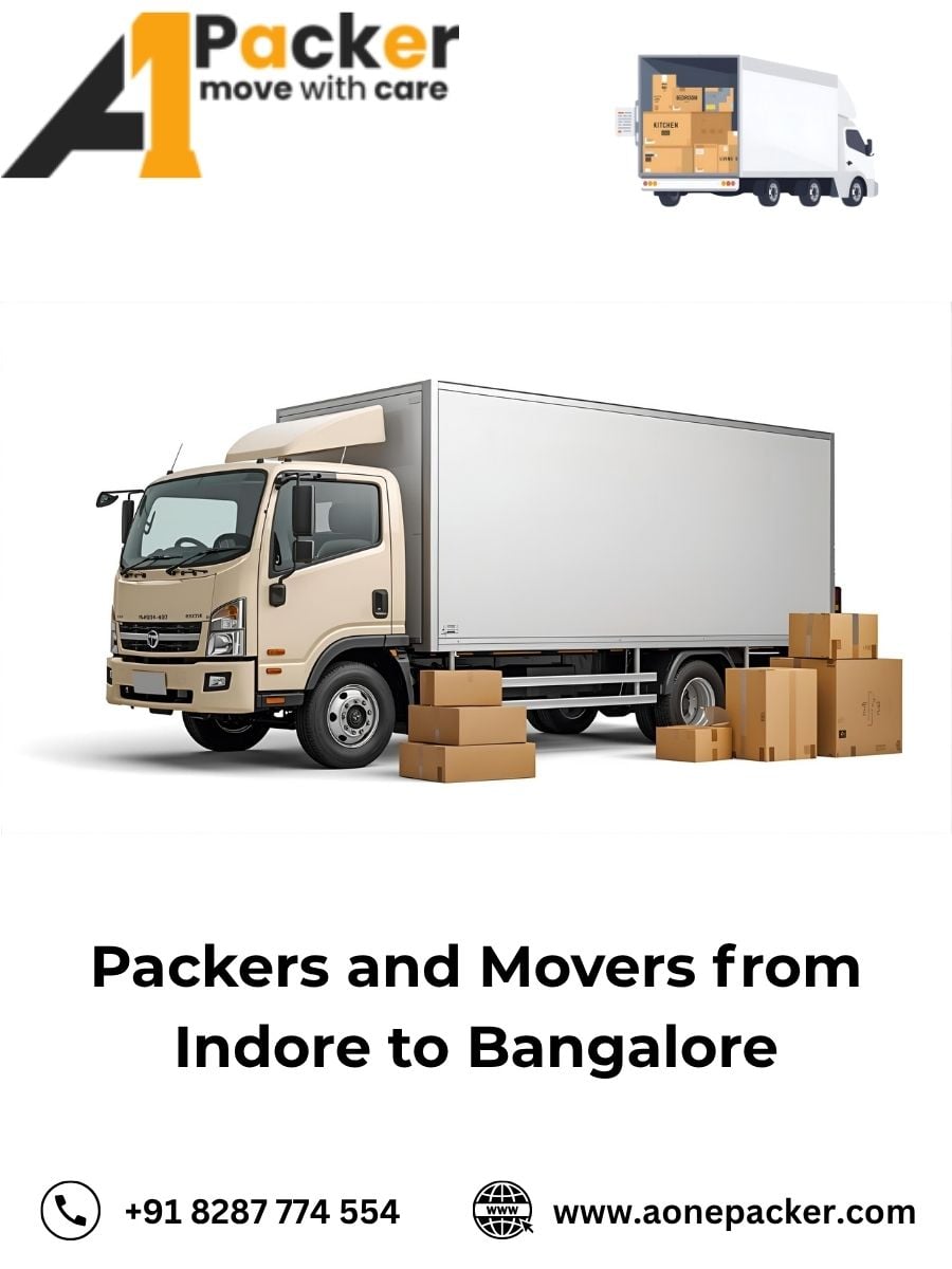 Packers and Movers from Indore to Bangalore