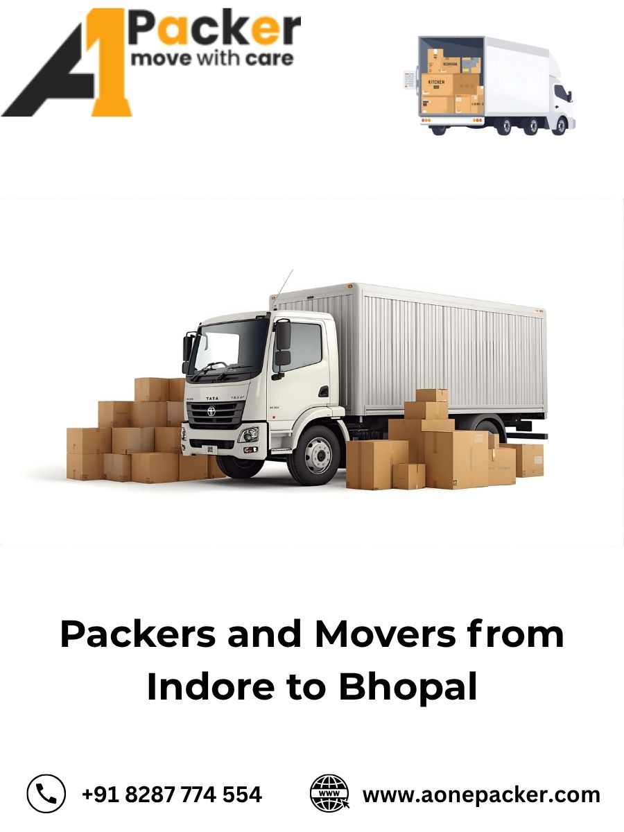 Packers and Movers Charges from Indore to Bhopal