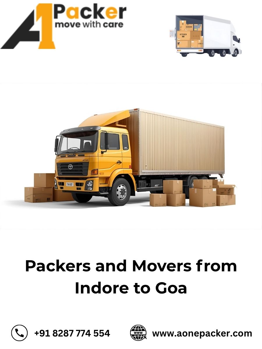 Packers and Movers from Indore to Goa
