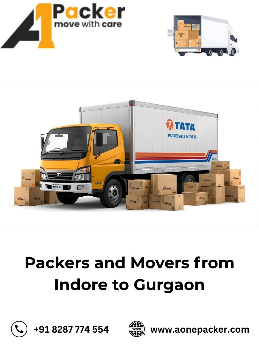 Packers and Movers from Indore to Gurgaon