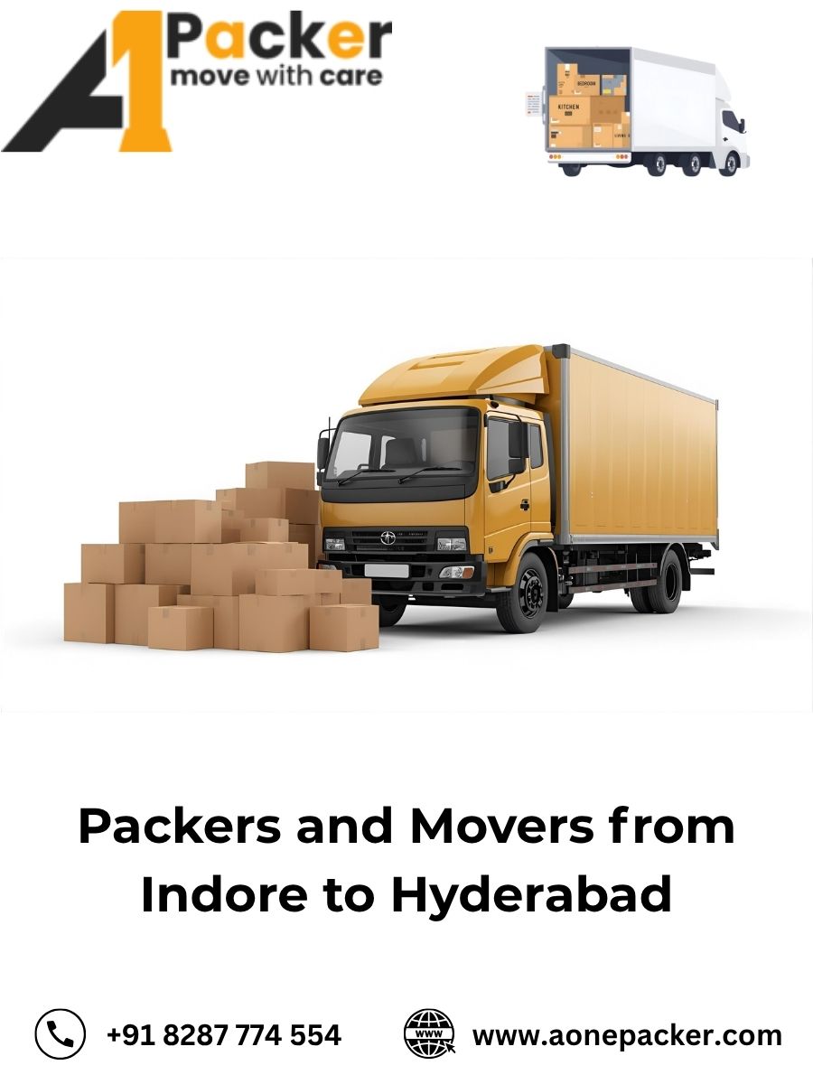 Packers and Movers from Indore to Hyderabad