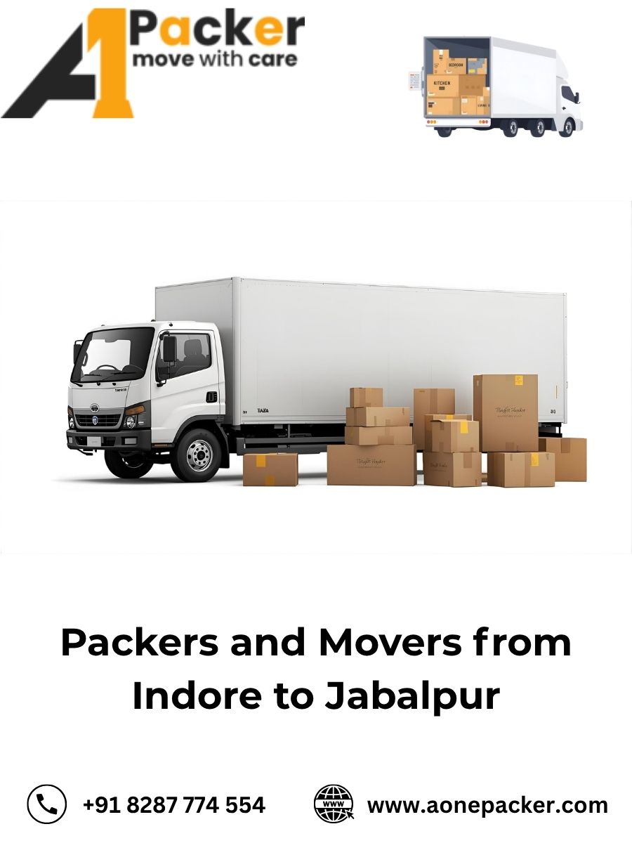 Packers and Movers Charges from Indore to Jabalpur
