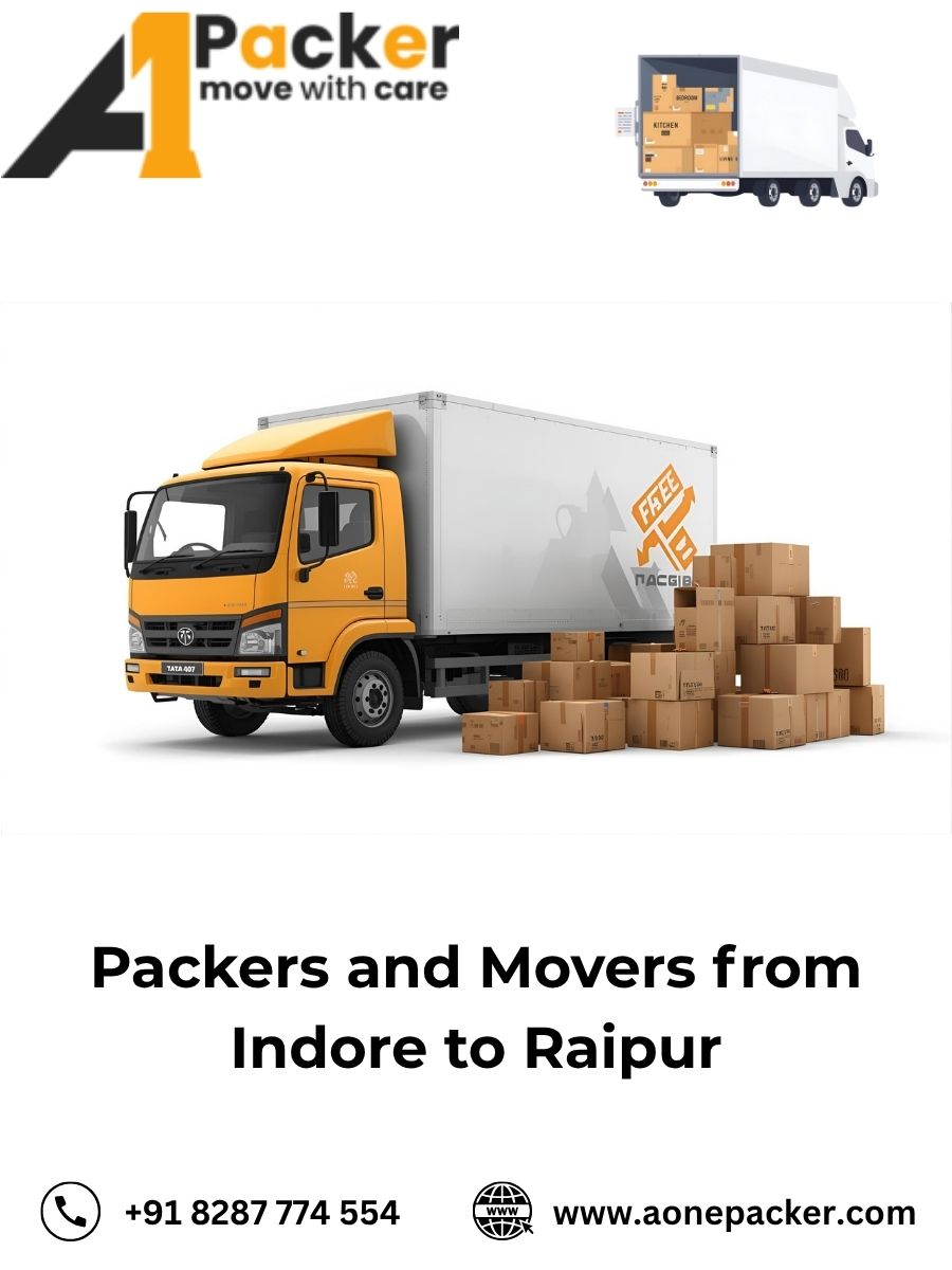 Packers and Movers from Indore to Raipur