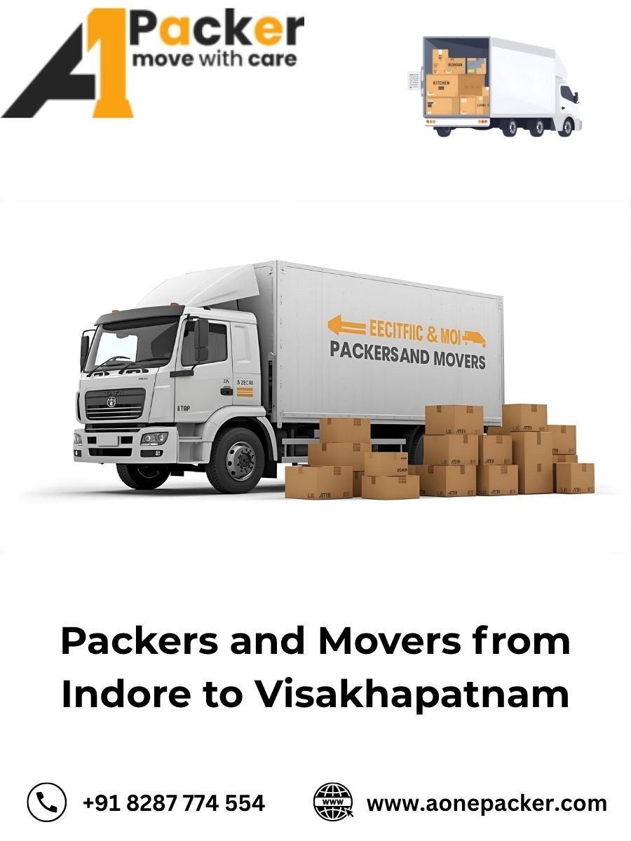 Packers and Movers Charges from Indore to Visakhapatnam