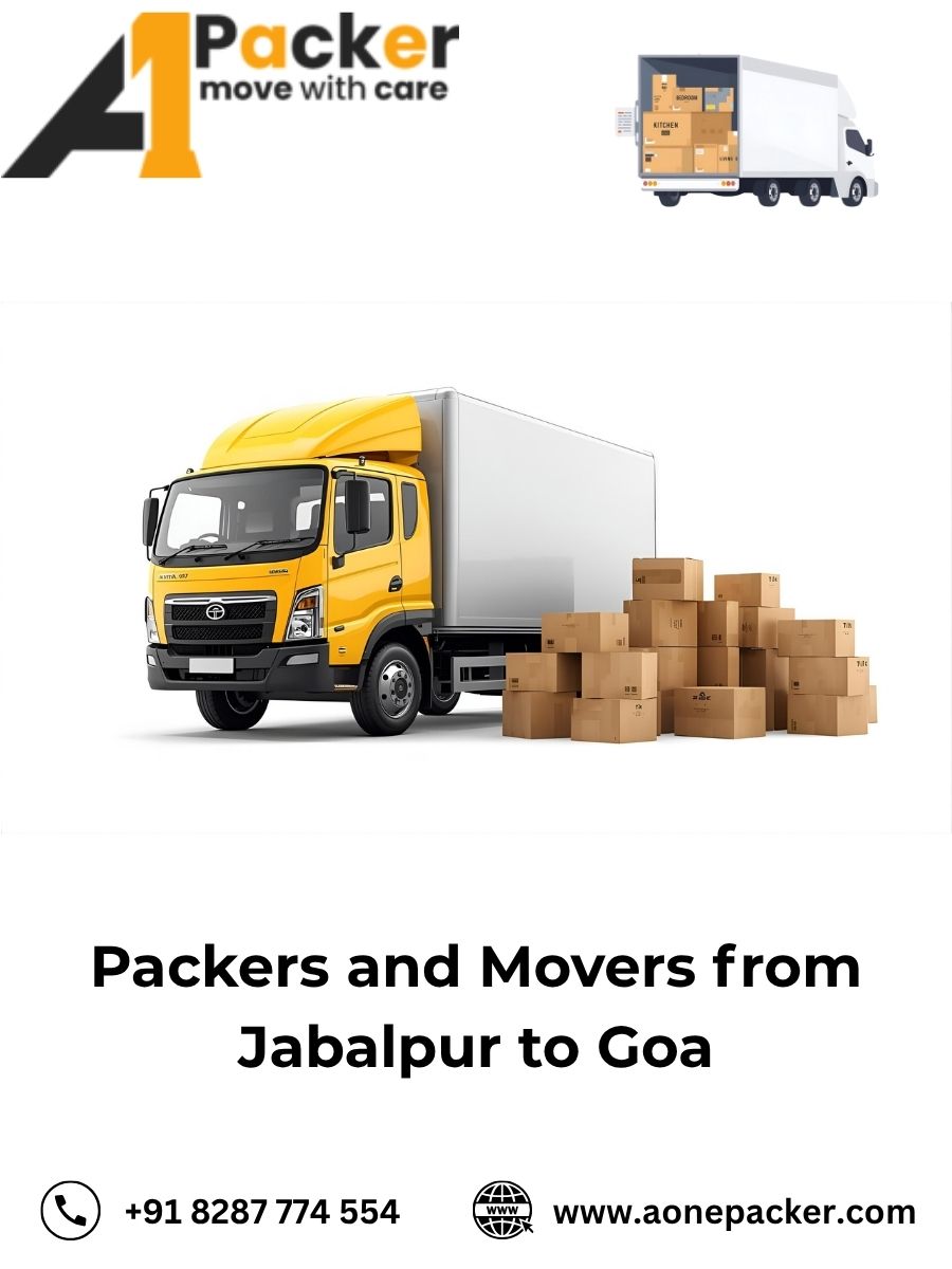 Packers and Movers from Jabalpur to Goa