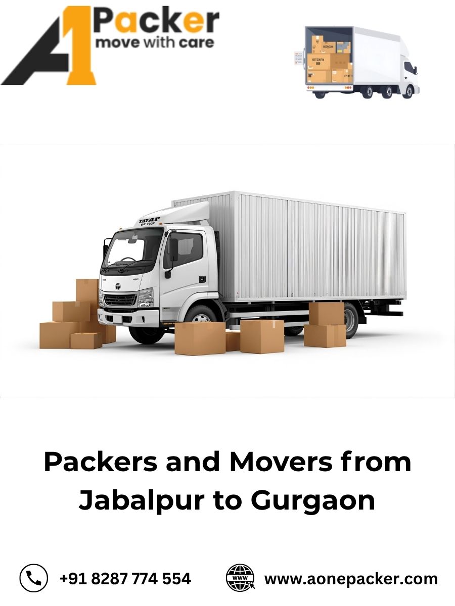 Packers and Movers from Jabalpur to Gurgaon
