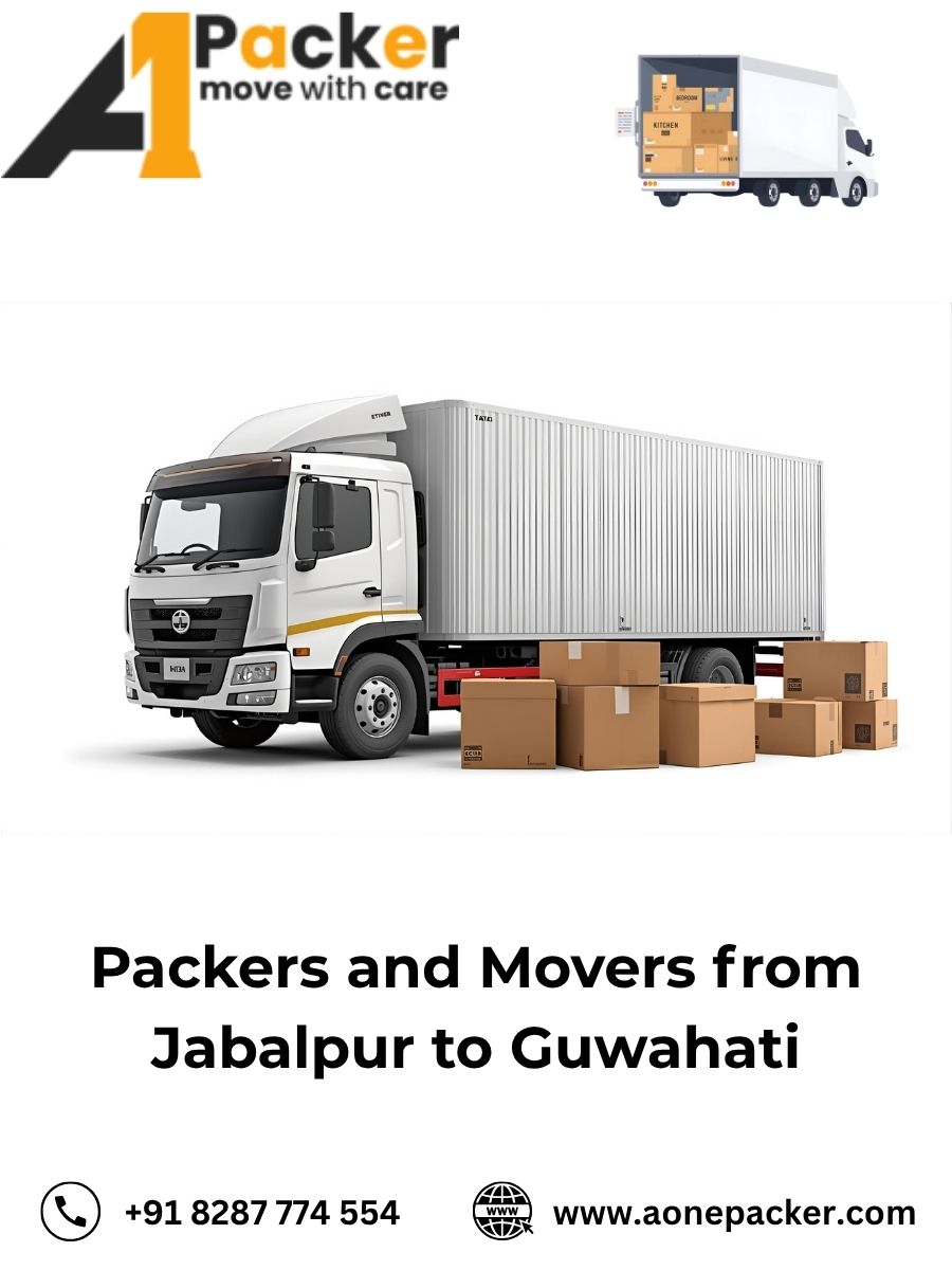 Packers and Movers from Jabalpur to Guwahati
