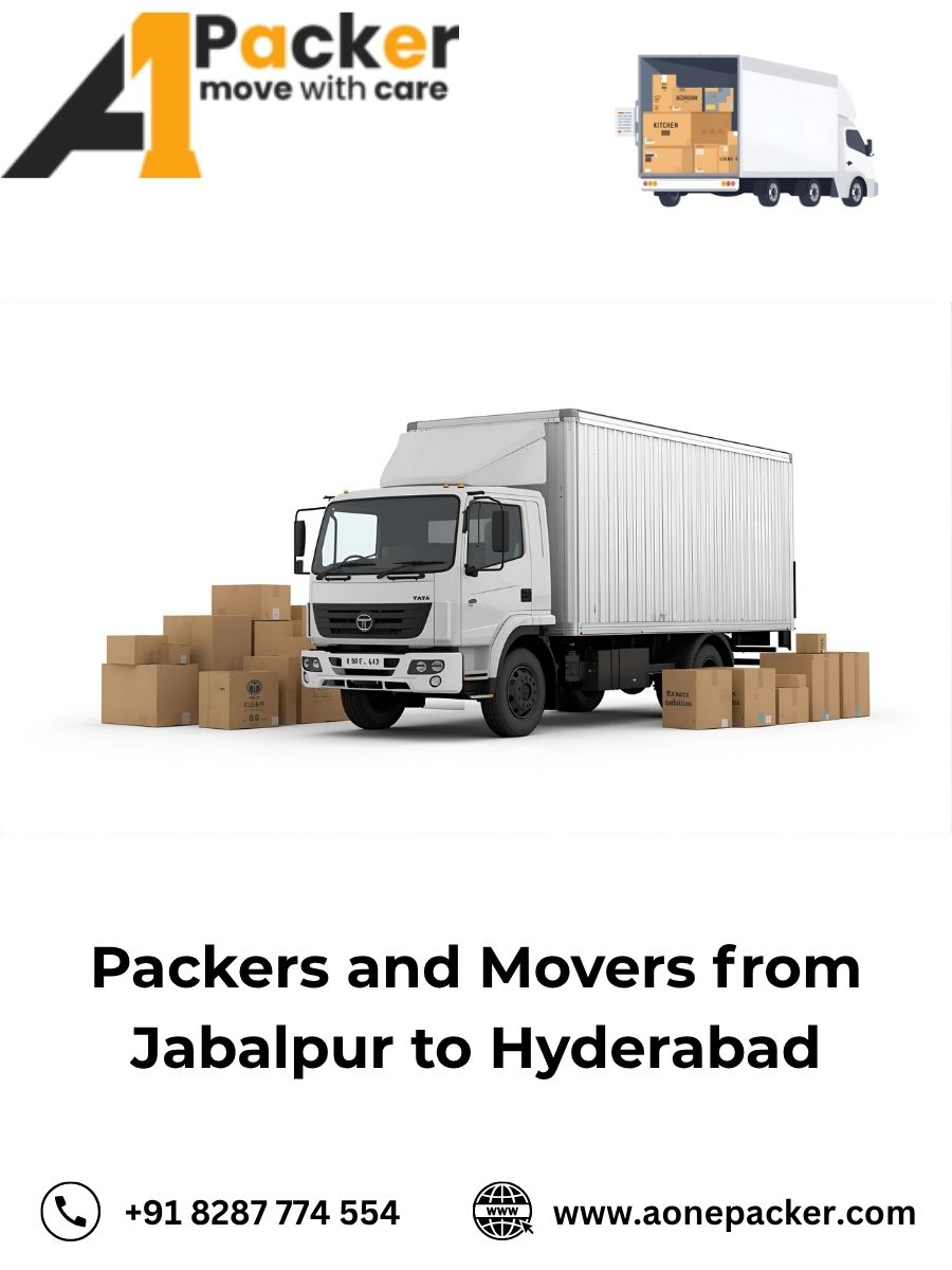 Packers and Movers from Jabalpur to Hyderabad