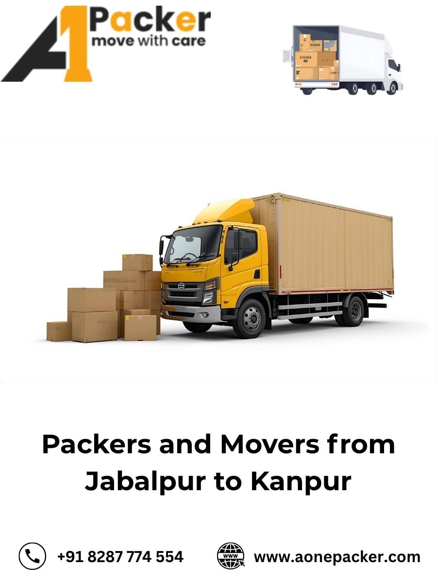 Packers and Movers from Jabalpur to Kanpur