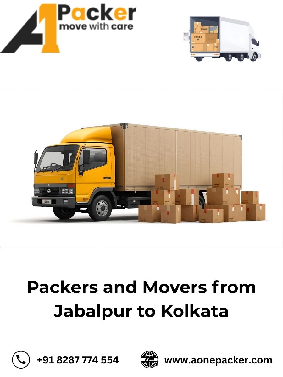 Packers and Movers from Jabalpur to Kolkata