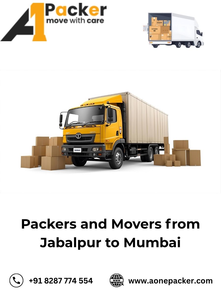 Packers and Movers from Jabalpur to Mumbai
