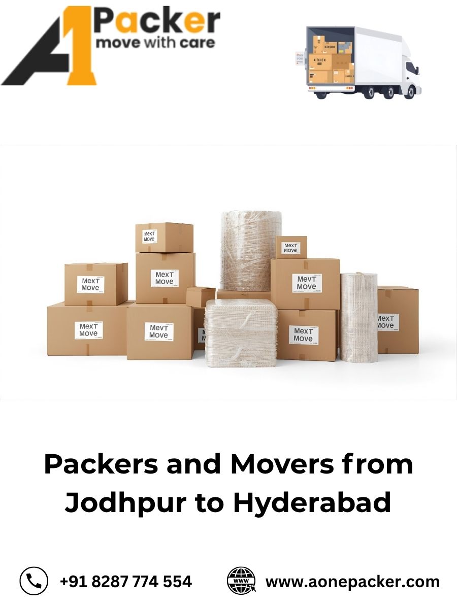 Packers and Movers from Jodhpur to Hyderabad