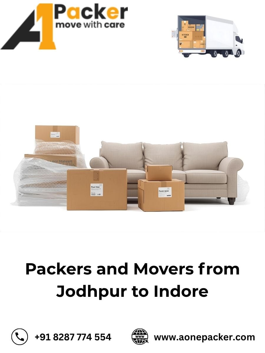 Packers and Movers from Jodhpur to Indore