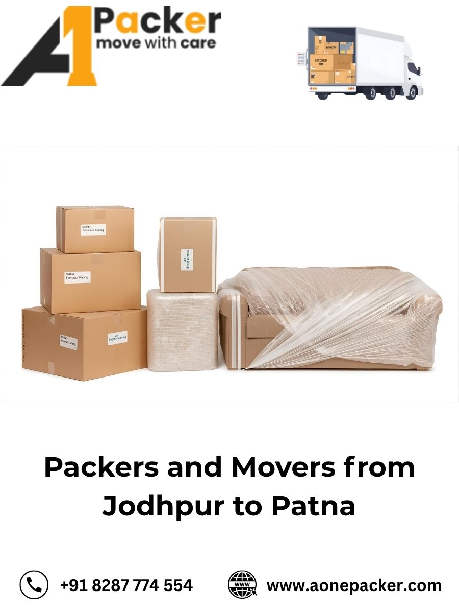 Packers and Movers from Jodhpur to Patna