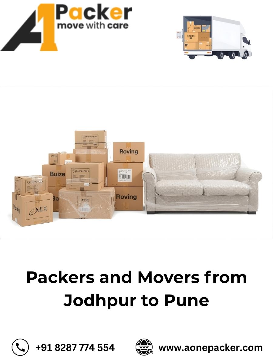 Packers and Movers from Jodhpur to Pune