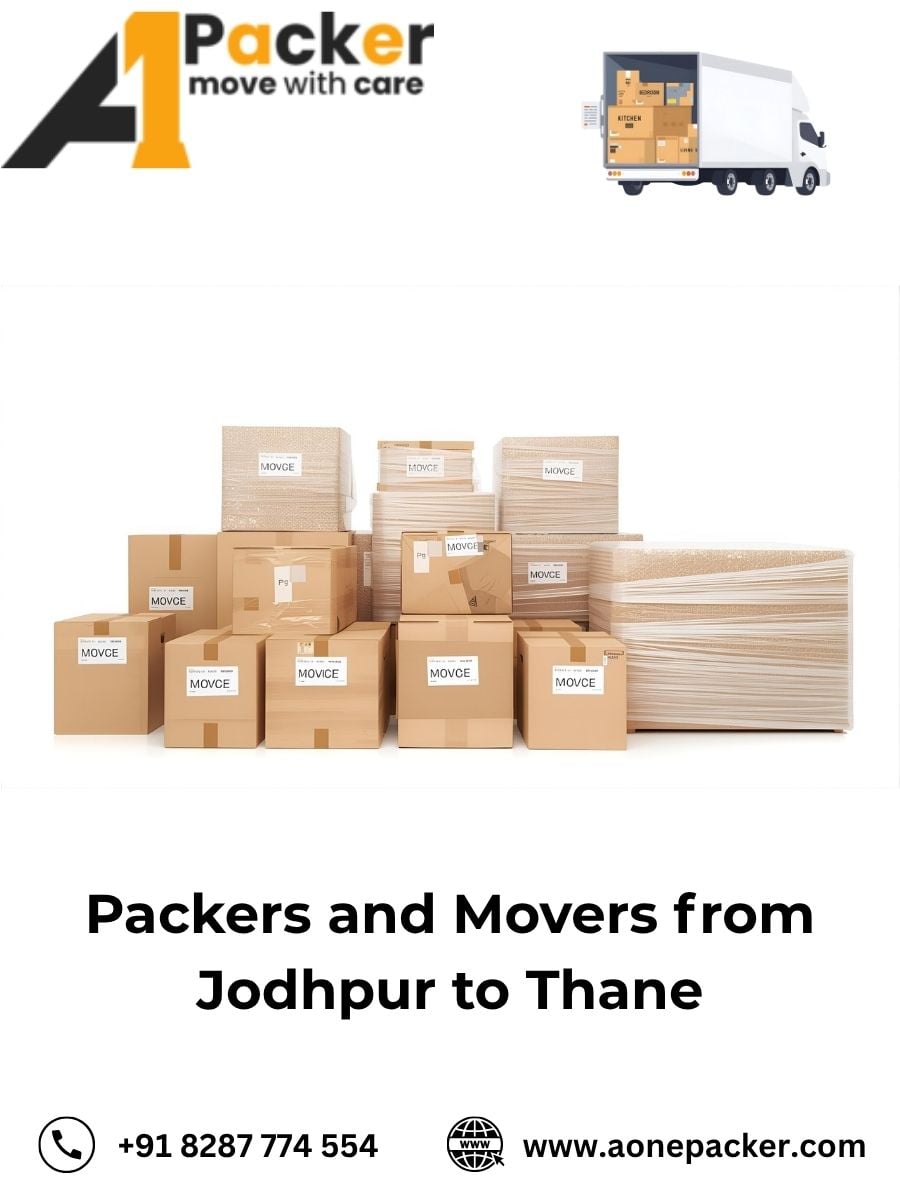 Packers and Movers from Jodhpur to Thane