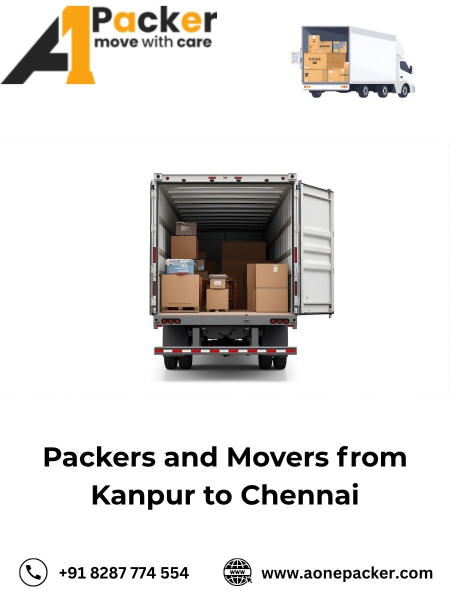 Packers and Movers from Kanpur to Chennai