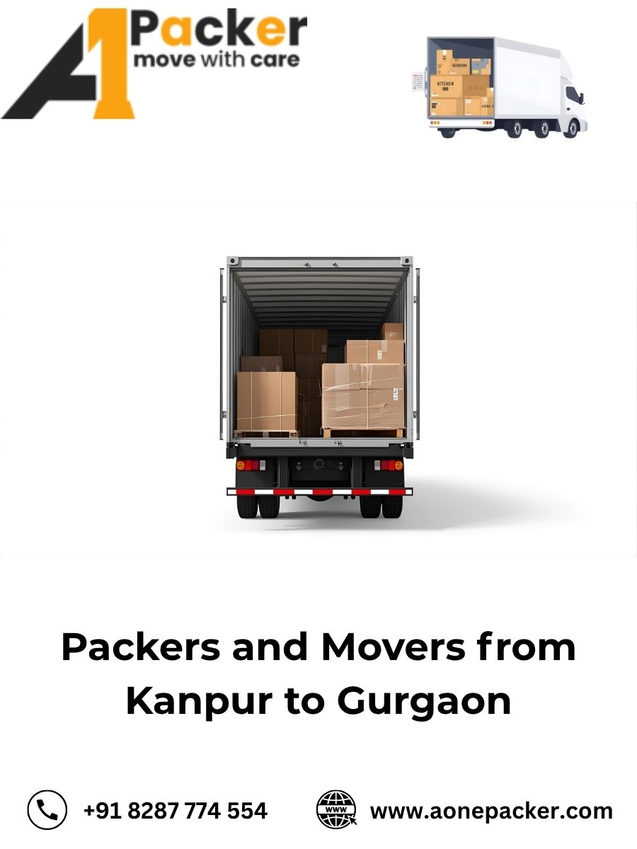 Packers and Movers from Kanpur to Gurgaon