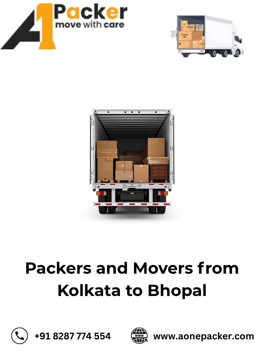 Packers and Movers from Kolkata to Bhopal
