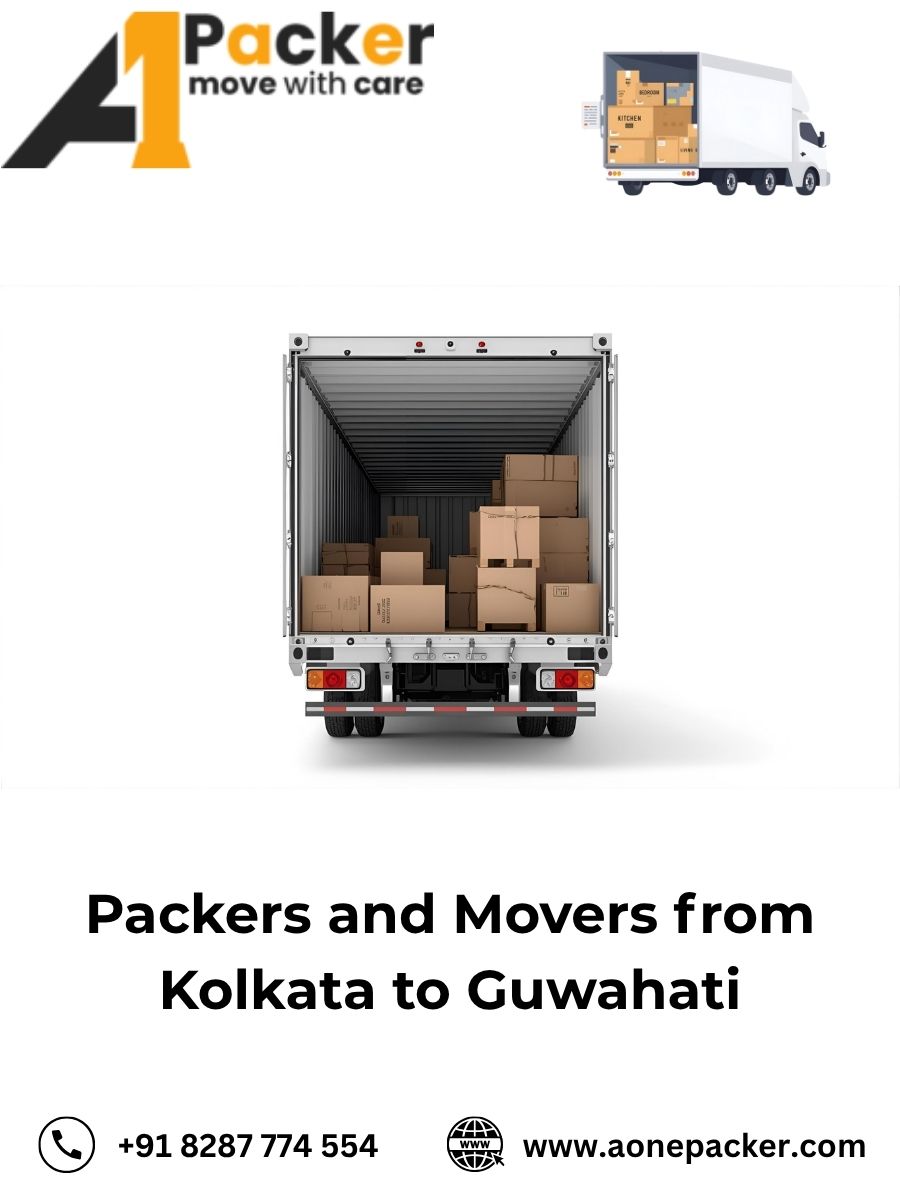 Packers and Movers from Kolkata to Guwahati