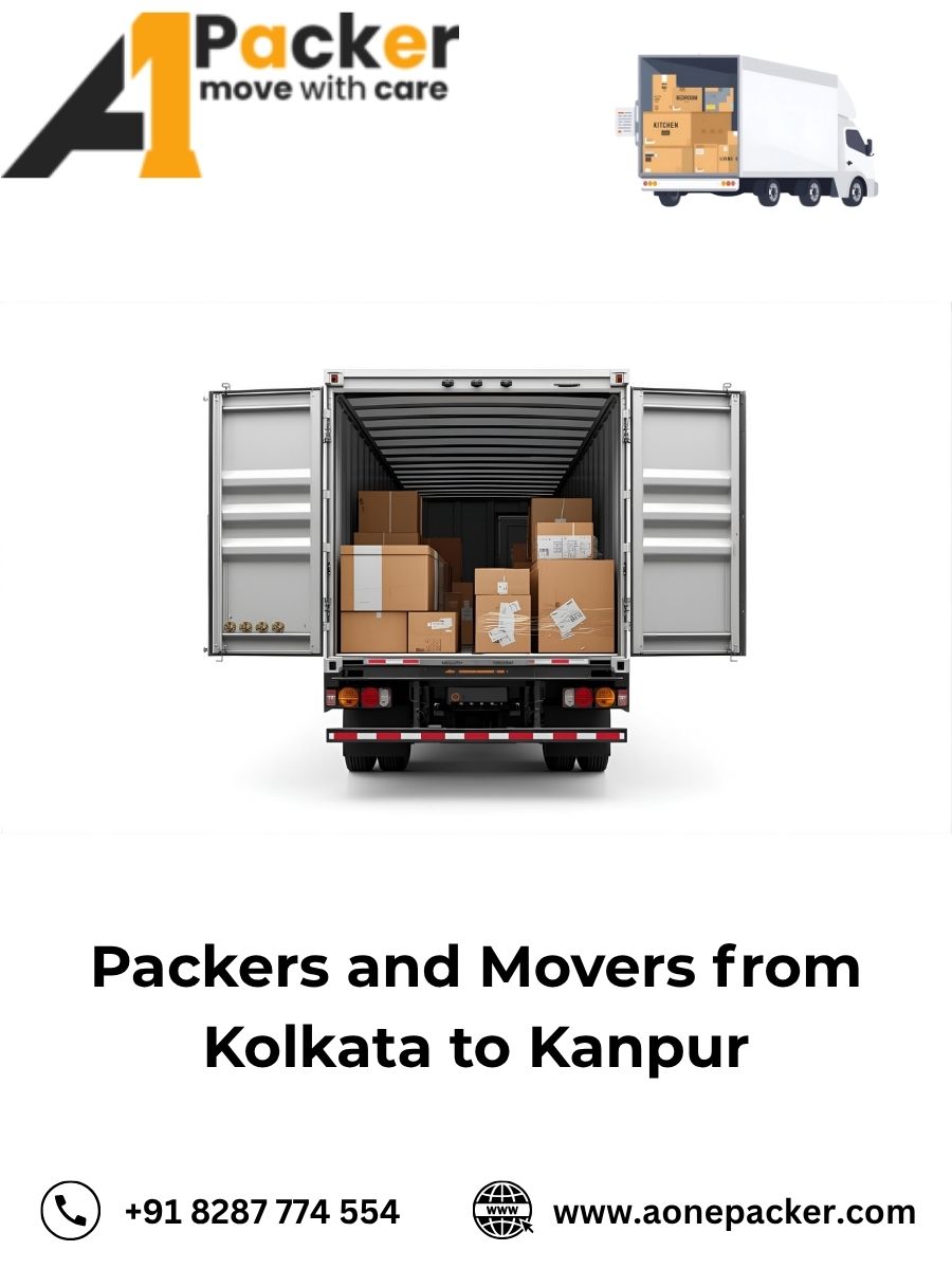 Packers and Movers from Kolkata to Kanpur