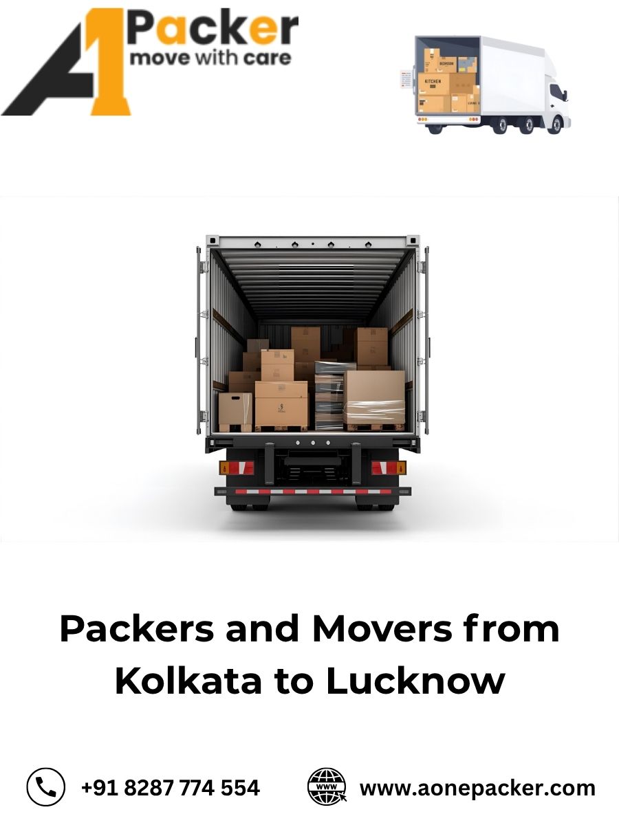 Packers and Movers from Kolkata to Lucknow
