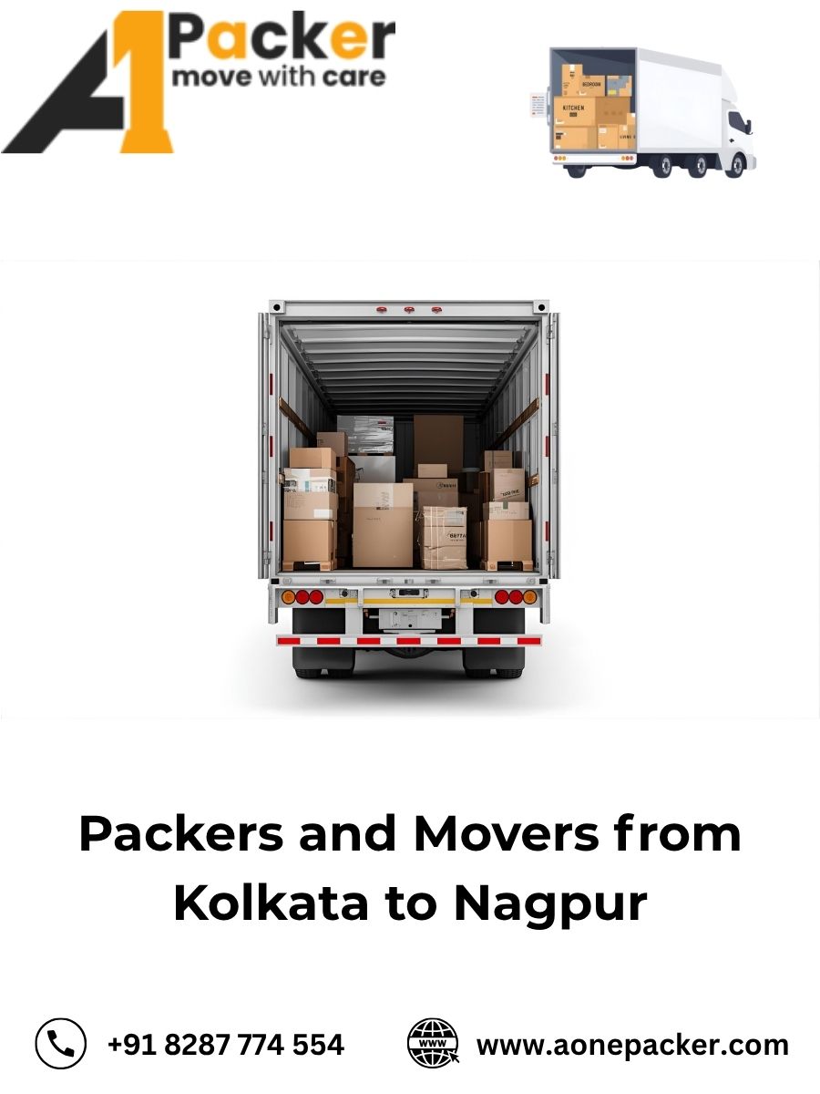 Packers and Movers from Kolkata to Nagpur