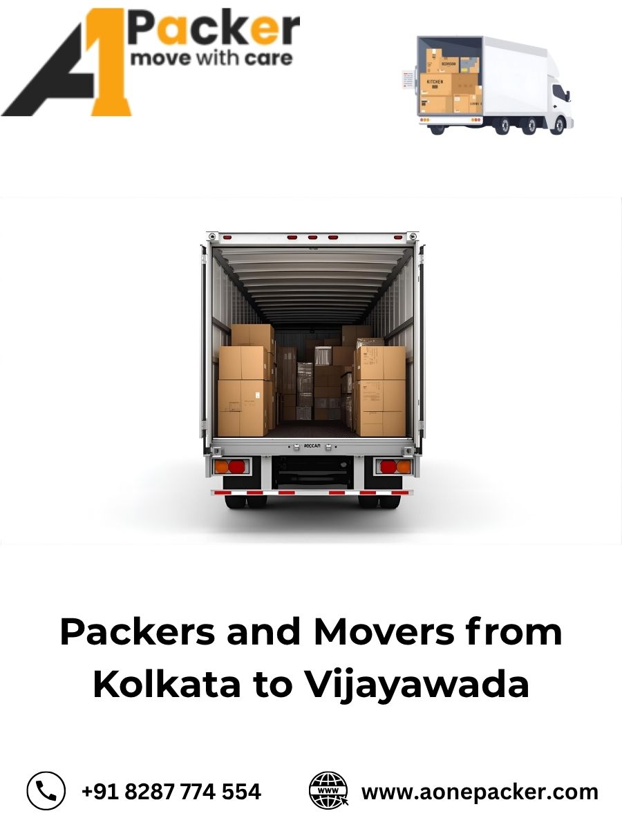 Packers and Movers from Kolkata to Vijayawada