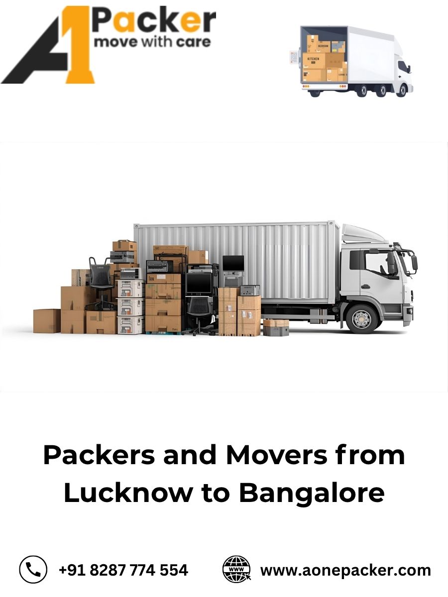 Packers and Movers from Lucknow to Bangalore