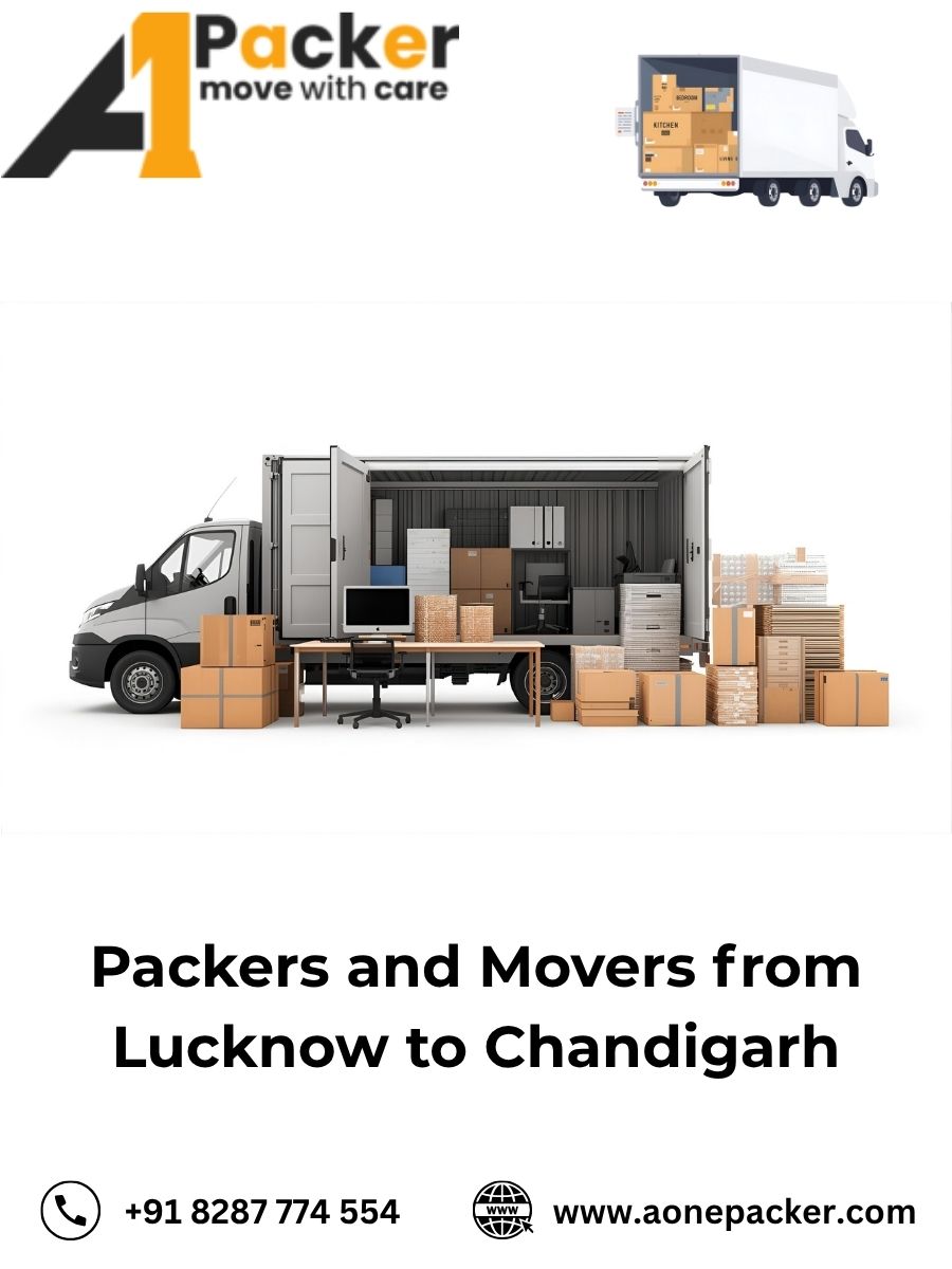 Packers and Movers from Lucknow to Chandigarh