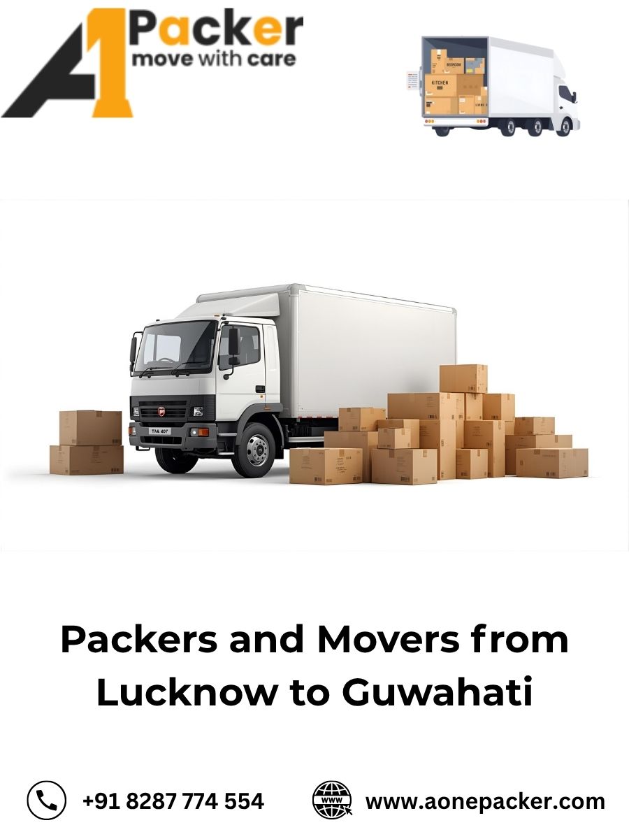 Packers and Movers from Lucknow to Guwahati