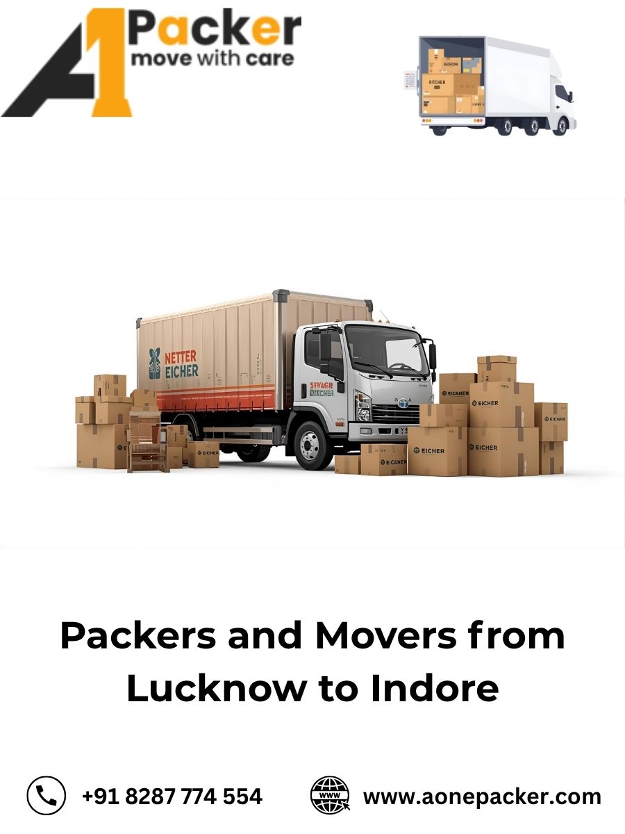 Packers and Movers from Lucknow to Indore